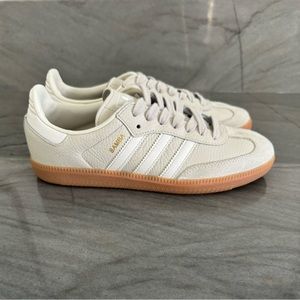 Adidas Samba OG aluminum/chalk/gum size 7.5